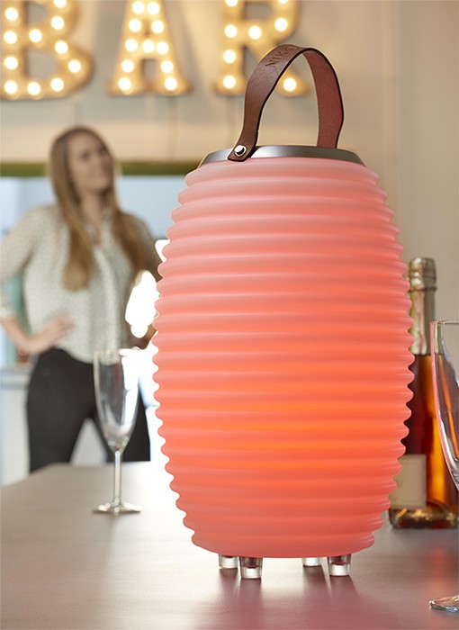 Lampe The.Lampion Color JardinChic